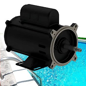 Motor Elétrico Monofásico 0.75 CV 02 W48J 110/120v WCA2 60Hz B34T IP21 Jet Pump - WEG