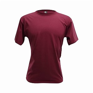 Camiseta Adulto Bordo em Algodão Penteado Fio 30.1 – Premium