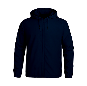 KIt 10 peças Jaqueta Corta Vento Azul Marinho Masculina à Prova de Vento e Chuva