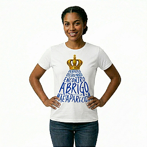 Camiseta Feminina Nossa Senhora Aparecida Branca