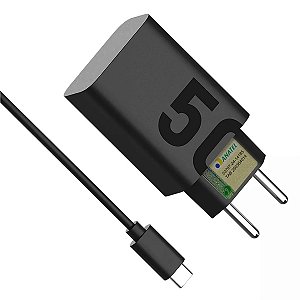 Carregador Turbo Rápido 50w Tipo C Compatível Android e ios