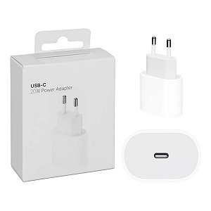 Fonte Tomada Carregador de Iphone Turbo 20W USB-C Tipo C XR,11,12,13,14,15,16