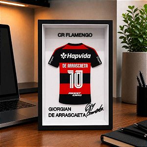 Arrascaeta 10 (Quadro Camisa 3D)