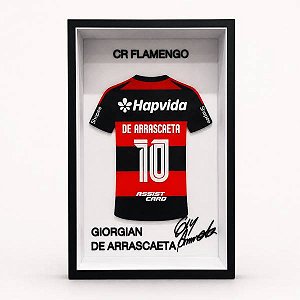 Arrascaeta 10 (Quadro Camisa 3D)