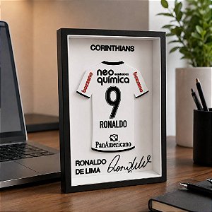 Ronaldo (Quadro Camisa 3D)