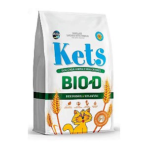 Areia Kets Bio-D Para Gatos 3 kg
