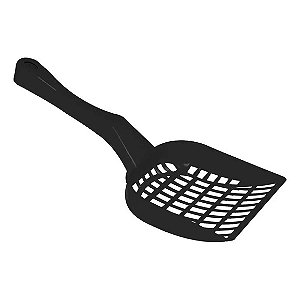 Pá Higiênica Furacão Pet Preta Único