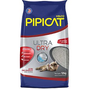 Areia Pipicat Ultra Dry 12 Kg