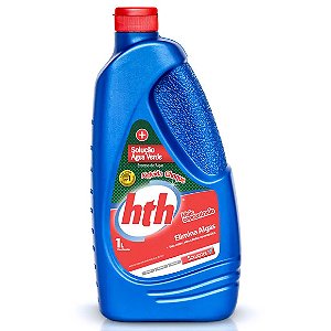 Algicida de Choque Solução Água Verde HTH 1 L