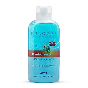 Banho a Seco Pulgoff Gel Mundo Animal 500 ml