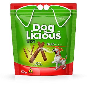 Petisco DogLicious Sticks Carne 500 g