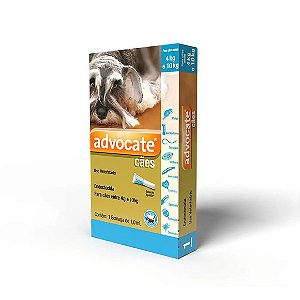 Antipulgas Advocate Cães 4 a 10kg 1 pipeta