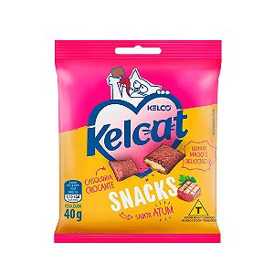 Petisco Kelcat Snack Atum 40 g