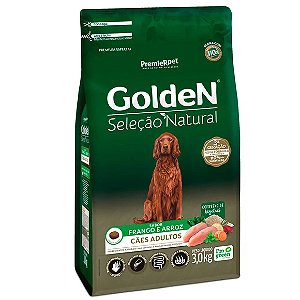 GoldeN Seleção Natural Adultos Frango e Arroz 3kg