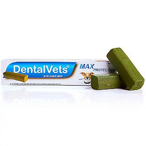 Dentalvets Max Protection Limpa Dentes para Cachorro Raças Medias Único