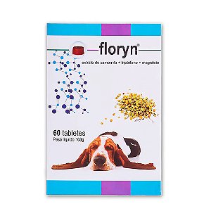 Suplemento para Cachorro Floryn com 60 Tabletes Único