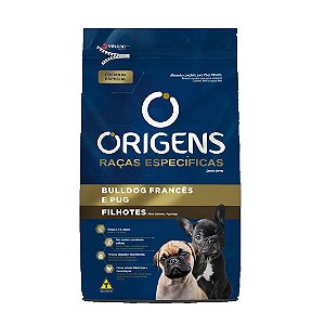 Ração Origens Cães Filhotes Raças Específicas Bulldog Francês e Pug 1 kg