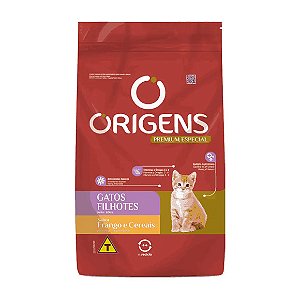 Ração Origens Gatos Filhotes Frango e Cereais 10,1kg