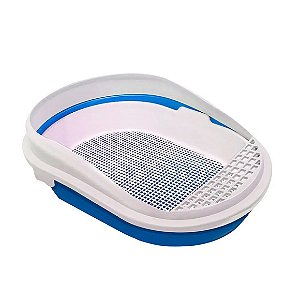 Bandeja Higiênica Furba Azul Furacão Pet Único