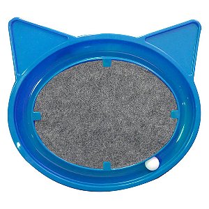 Arranhador Super Cat Relax Pop Azul Furacão Pet Único