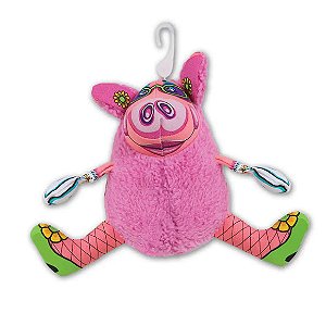 Brinquedo para Cachorro Mini Gruntleys Rosa Fat Cat Único