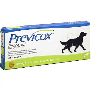 Previcox 227mg Merial 10 Comprimidos