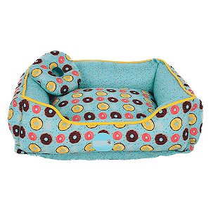 Cama Donuts Emporium Distripet Verde Água M