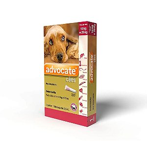 Antipulgas Advocate Cães 10 a 25kg 1 pipeta