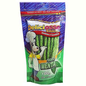 Petisco Deliciosso Menta Palito Fino 100 g