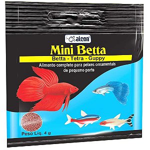 Ração Mini Betta Alcon 4g