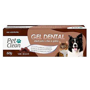 Gel Dental Chocolate Pet Clean 60g