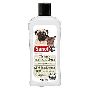 Shampoo Pele Sensível Sanol 500 ml