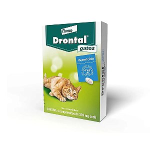 Drontal Gatos 4 comprimidos