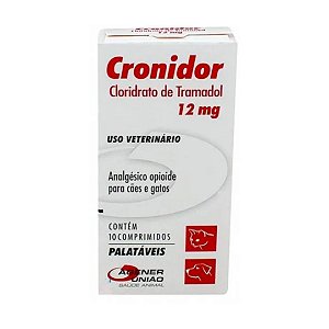 Analgésico Cronidor Cães e Gatos Agener 12 mg
