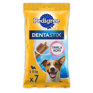 Petisco Pedigree Dentastix Cuidado Oral Cães Adultos Raças Pequenas 7 unidades