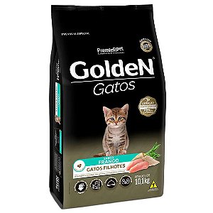 Ração Golden Gatos Filhotes Sabor Frango 10,1 kg