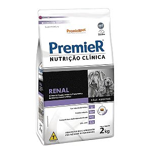 Ração Premier Nutrição Clínica Renal Cães Adultos 2 kg