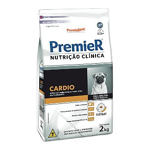 Ração Premier Nutrição Clínica Cardio Cães Adultos Porte Pequeno 2 kg