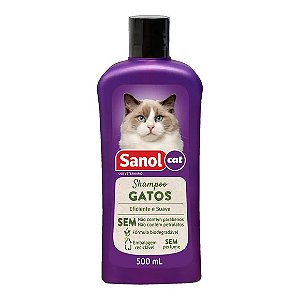 Shampoo para Gatos Sanol 500ml