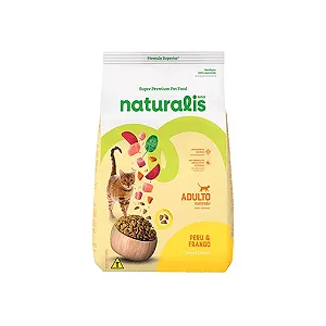 Naturalis Gatos Castrados Frango/Peru 7,5Kg