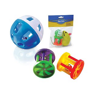 Brinquedo Sortido Ratinho Bolinha e Sininho Chalesco Único