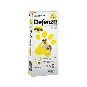 Defenza 45mg - 2 a 4 5kg