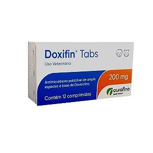 Doxifin 200 mg Tabs 12 comprimidos