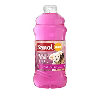 Eliminador de Odores Floral Sanol 2 L