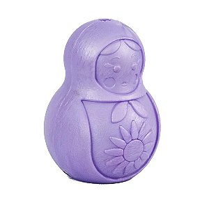 Mordedor Recheável Bonequinha Lilás Pet Games G