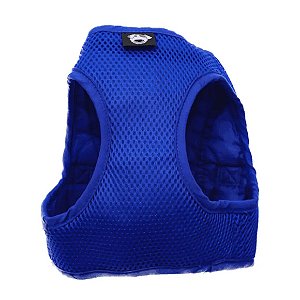 Peitoral com Guia para Cães Emporium Distripet Azul P