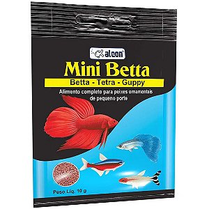 Ração Mini Betta Alcon 10g