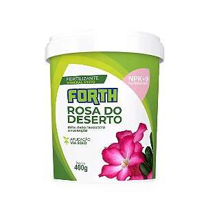 Fertilizante Forth Rosa do Deserto Tecnutri 400g