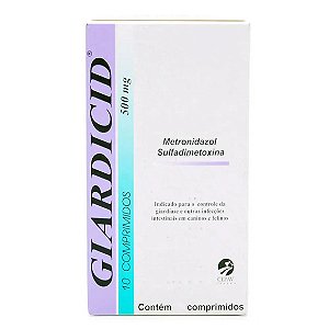 Giardicid 500 mg 10 comprimidos