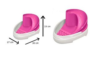 Fonte Gato Tobo 2,5L Rosa